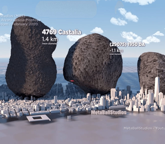 Here Is How The Size Of Asteroids Compares To New York City